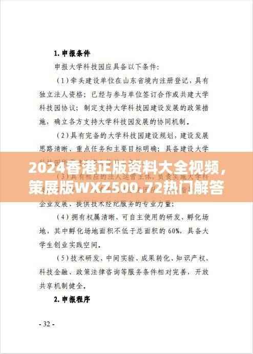 2024香港正版资料大全视频,策展版WXZ500.72热门解答解析