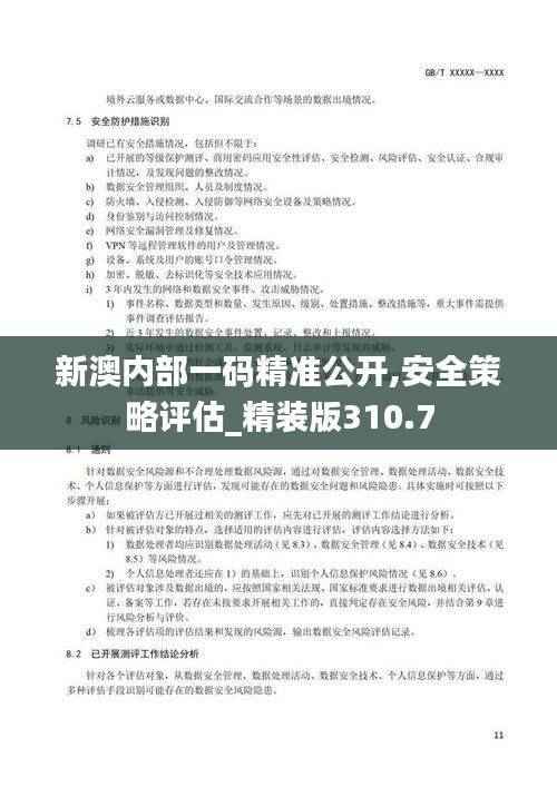 新澳内部一码精准公开,安全策略评估_精装版310.7