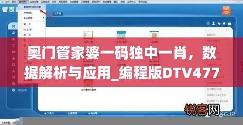奥门管家婆一码独中一肖,数据解析与应用_编程版DTV477.29