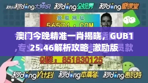 澳门今晚精准一肖揭晓,GUB125.46解析攻略_激励版