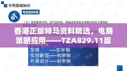 香港正版特马资料精选,电商策略应用——TZA829.11版