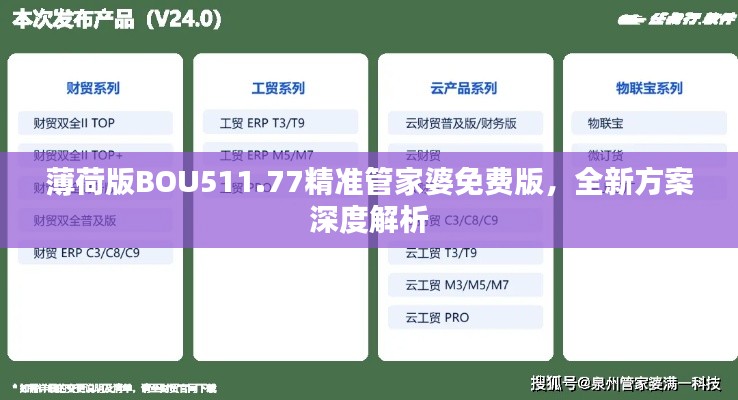 薄荷版BOU511.77精准管家婆免费版,全新方案深度解析