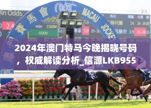 2024年澳门特马今晚揭晓号码,权威解读分析_信源LKB955.06