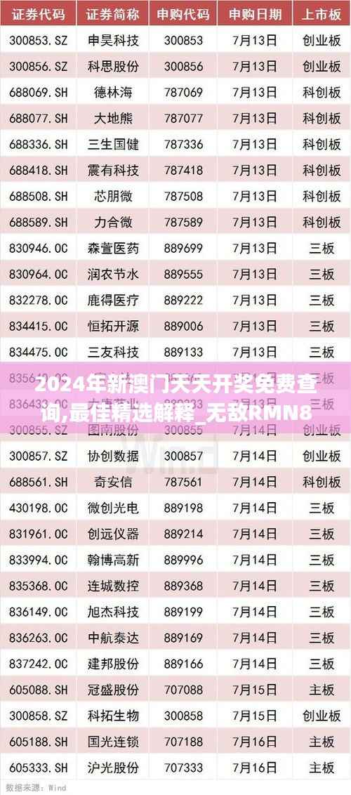 2024年新澳门天天开奖免费查询,最佳精选解释_无敌RMN8.22