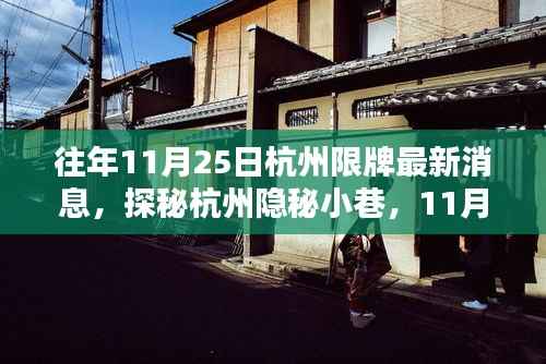 杭州限牌新动态下的隐秘小巷独特风味小店探秘,隐秘小店的独特风味与限牌政策下的新动态观察