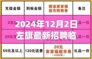 2024年左旗最新招聘临时工全攻略,初学者与进阶用户应聘指南