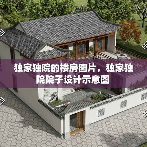 独家独院的楼房图片，独家独院院子设计示意图 