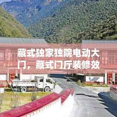 藏式独家独院电动大门,藏式门厅装修效果图