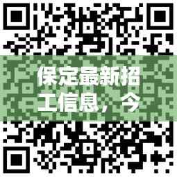保定最新招工信息,今日岗位更新速递